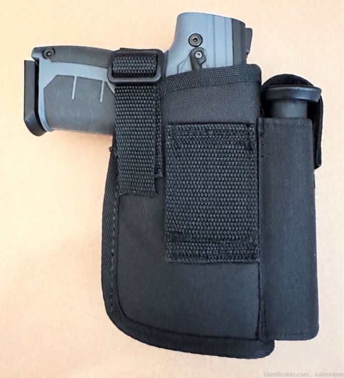 Byrna Holster by Thunderwear w/ Retention strap &  Extra Byrna Magazine -img-1