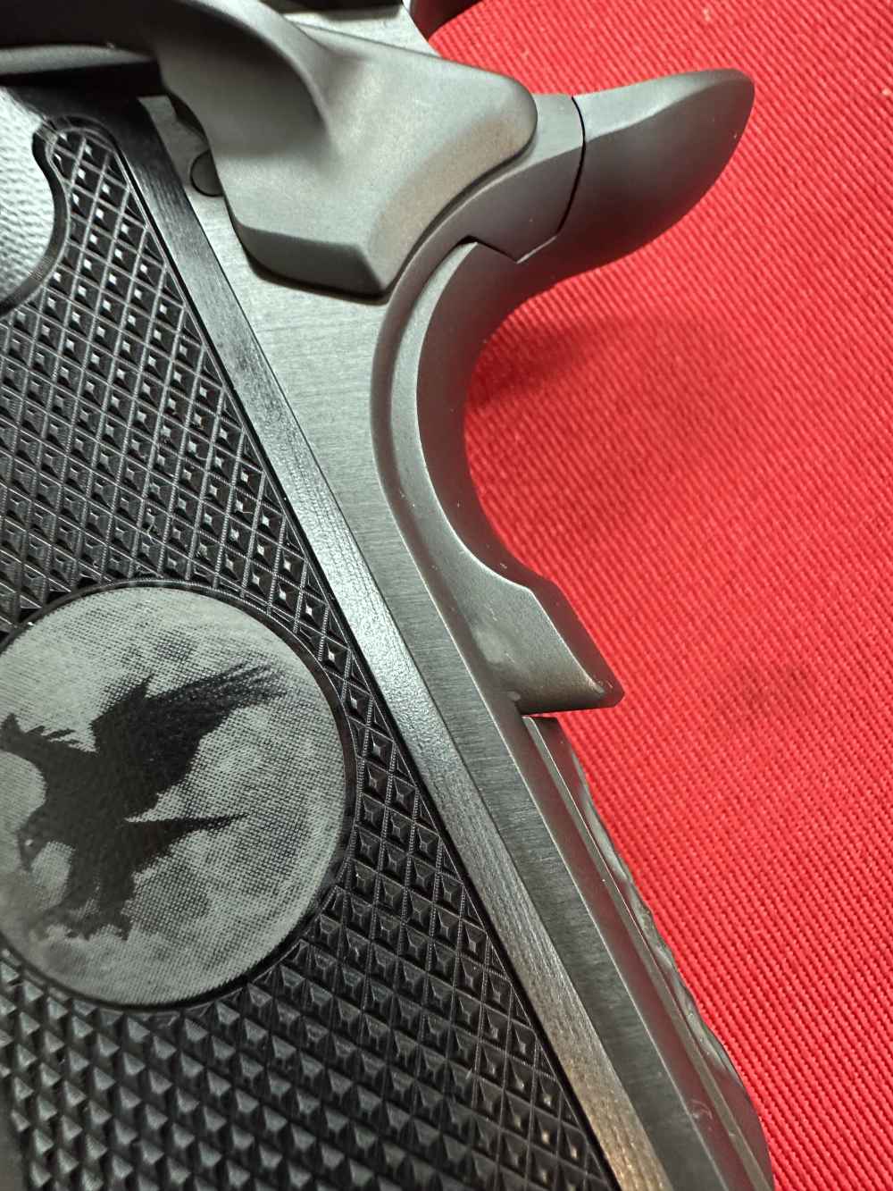 Nighthawk Custom Border Special Grey DLC w/ RMR RM06 - 9mm Trijicon Tritium-img-8