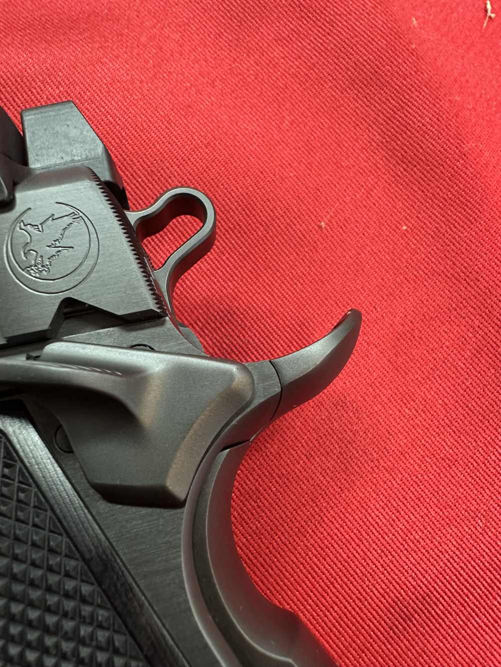 Nighthawk Custom Border Special Grey DLC w/ RMR RM06 - 9mm Trijicon Tritium-img-9