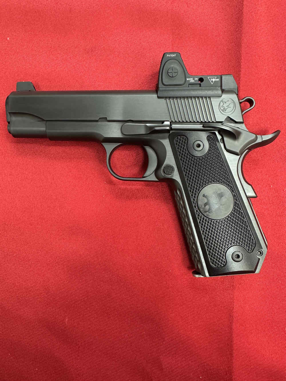 Nighthawk Custom Border Special Grey DLC w/ RMR RM06 - 9mm Trijicon Tritium-img-1