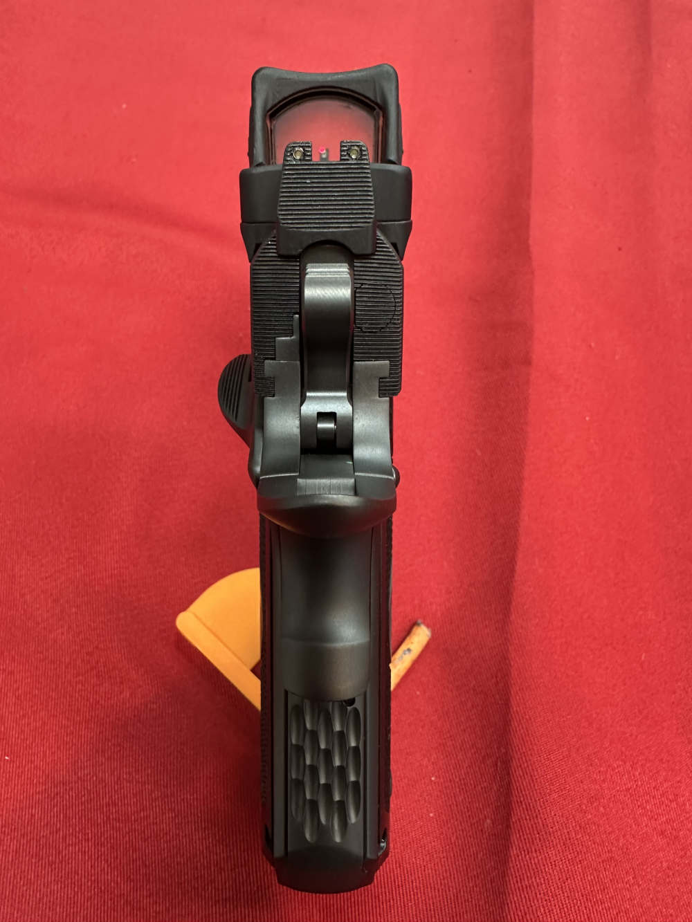 Nighthawk Custom Border Special Grey DLC w/ RMR RM06 - 9mm Trijicon Tritium-img-3