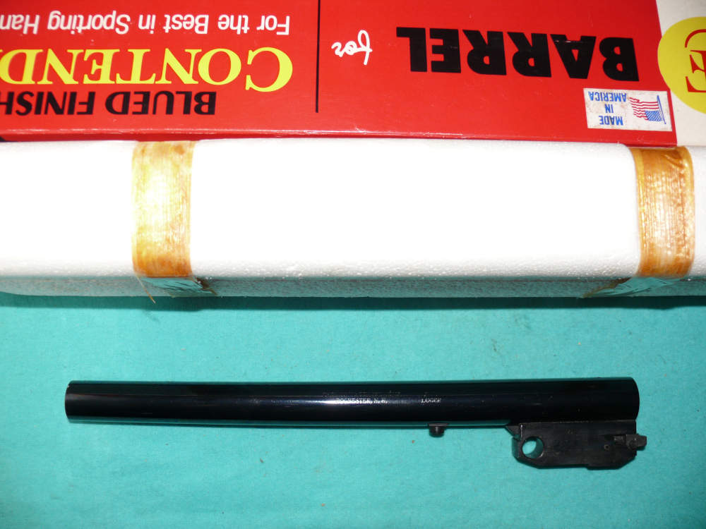 T/C Contender 10" Round Barrel in 9mm Luger-img-0