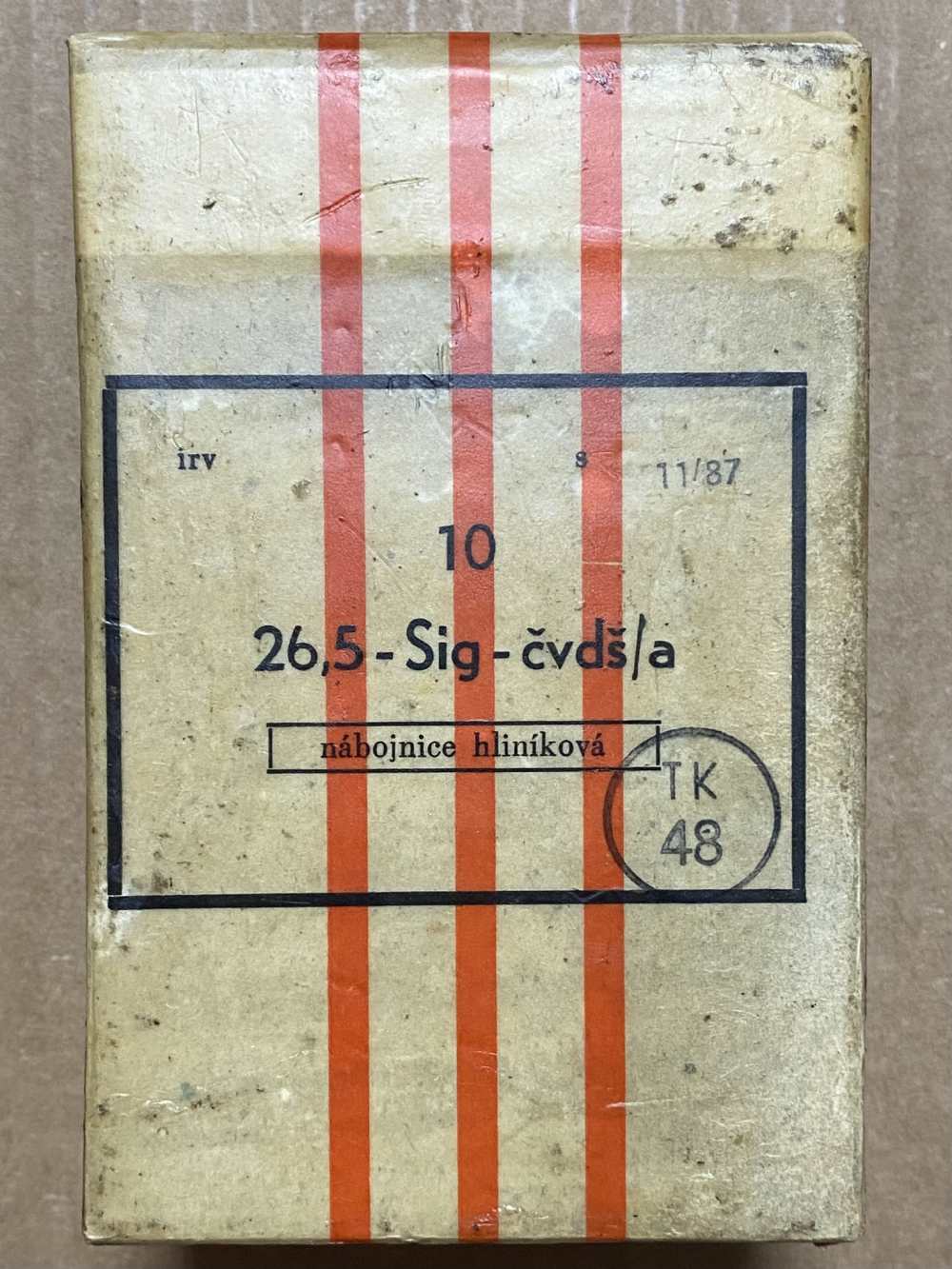 Czech 26.5mm Red Rain Flares- 10rds-img-1