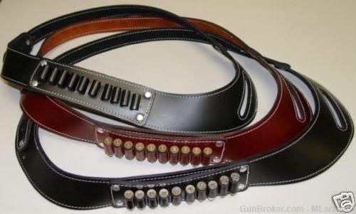 Leather Shoulder Holster for .22 Semiauto Pistols - Ruger, S&W, Browning -img-2