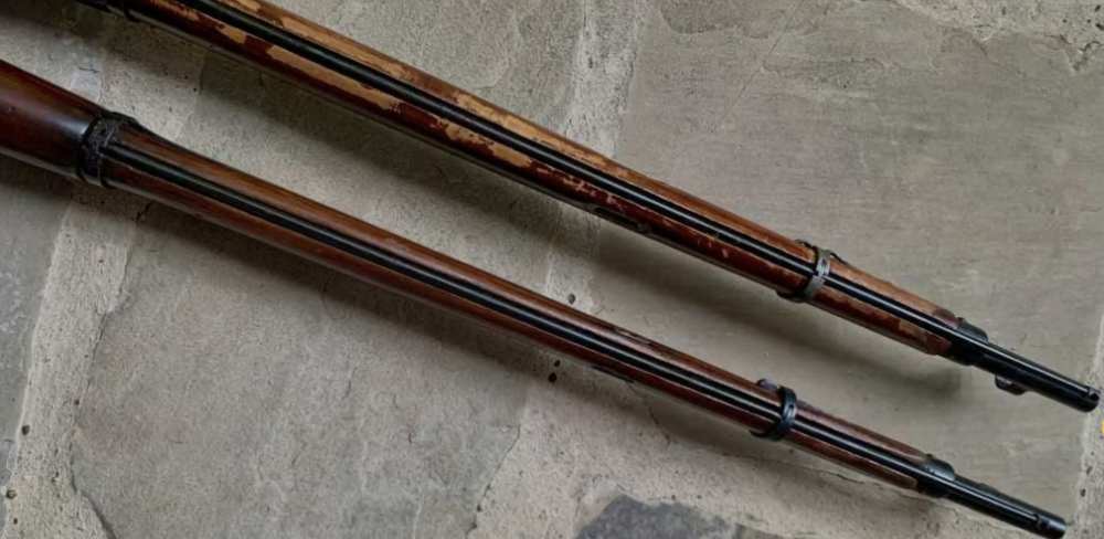 Two Mosin-Nagant 91/30 Rifles 1938 Tula Izhevsk MATCHING Bayonets-img-6