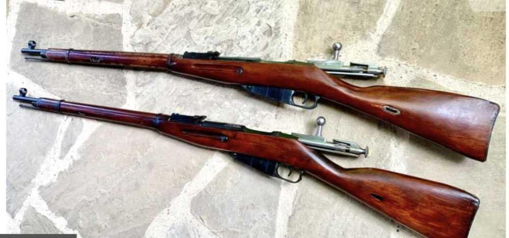 Two Mosin-Nagant 91/30 Rifles 1938 Tula Izhevsk MATCHING Bayonets-img-8