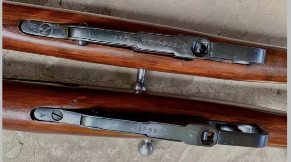 Two Mosin-Nagant 91/30 Rifles 1938 Tula Izhevsk MATCHING Bayonets-img-5