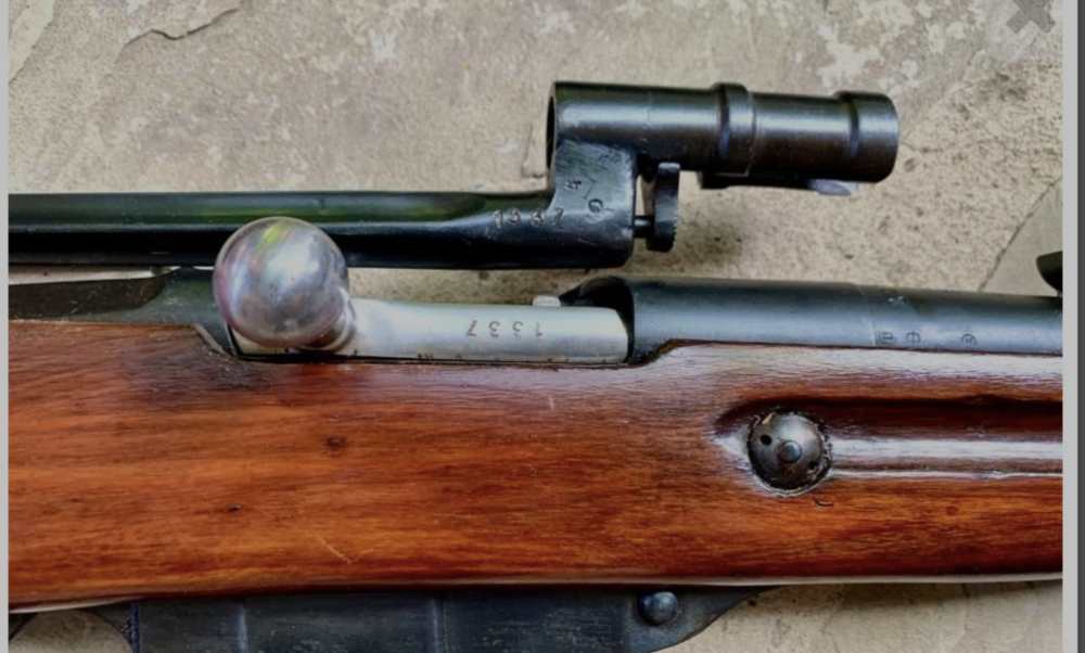 Two Mosin-Nagant 91/30 Rifles 1938 Tula Izhevsk MATCHING Bayonets-img-4