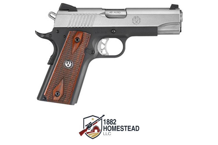 Ruger SR1911 45 ACP Commander 4.25" Semi-Auto Pistol-img-0
