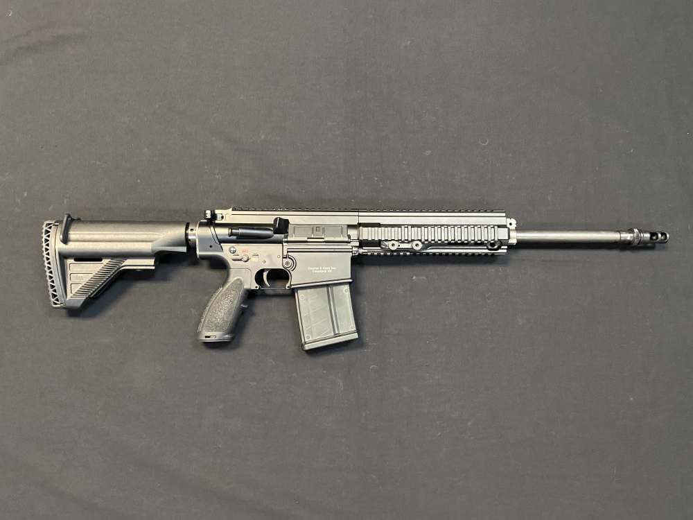HECKLER & KOCH H&K MR762A1 762 NATO 6 MAGS QUAD RAIL FREE SHIPPING-img-0