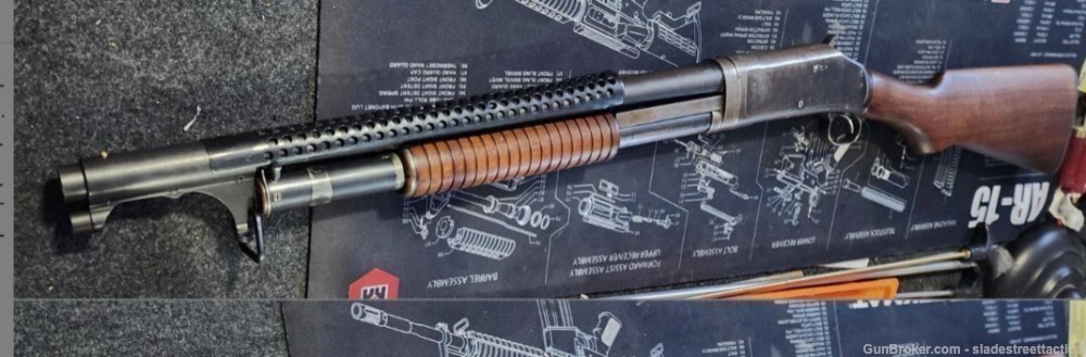 Winchester 1897 97 Mod 12 Trench Gun Heat Shield Bayonet Lug WWI USGI WW2-img-10