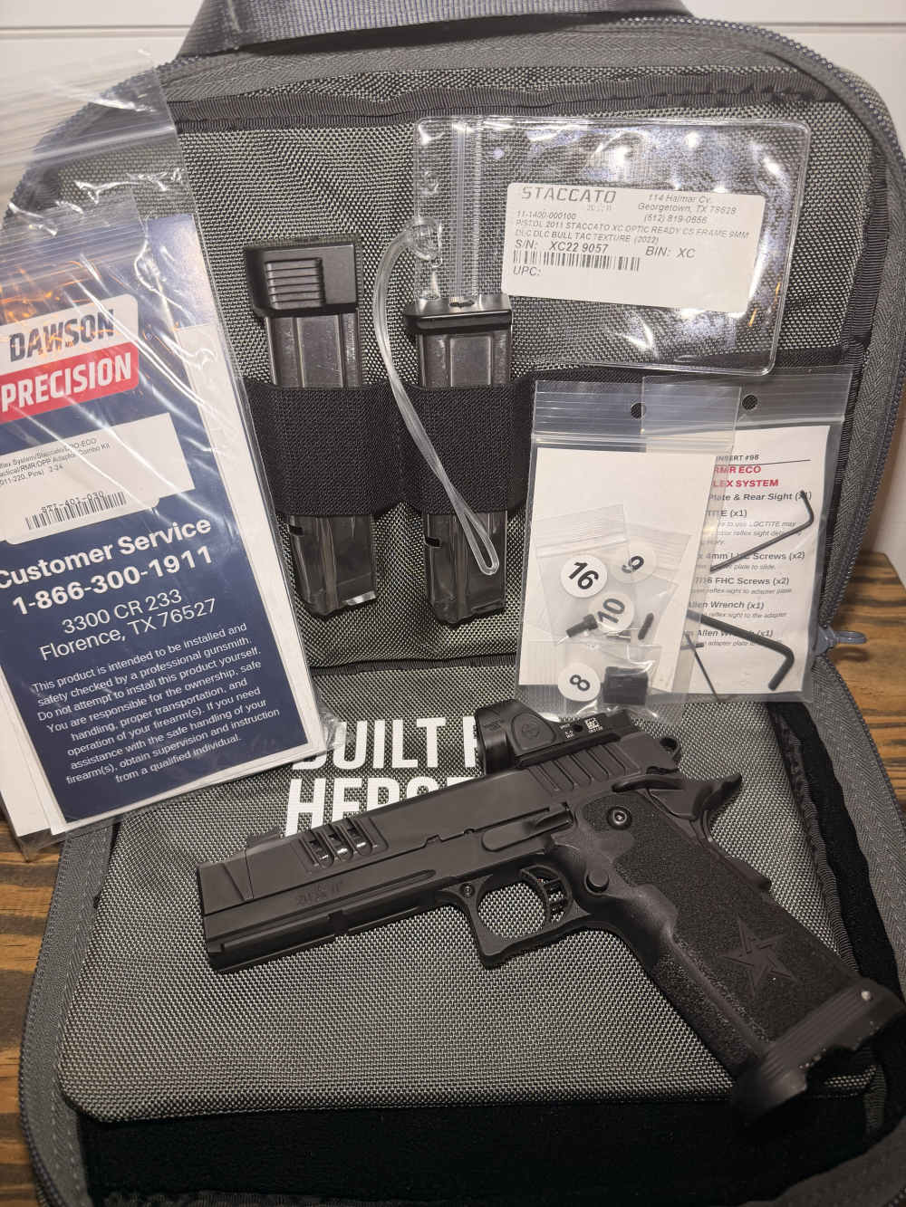 STACCATO XC W/ TRIJICON SRO & SUREFIRE X300-img-13