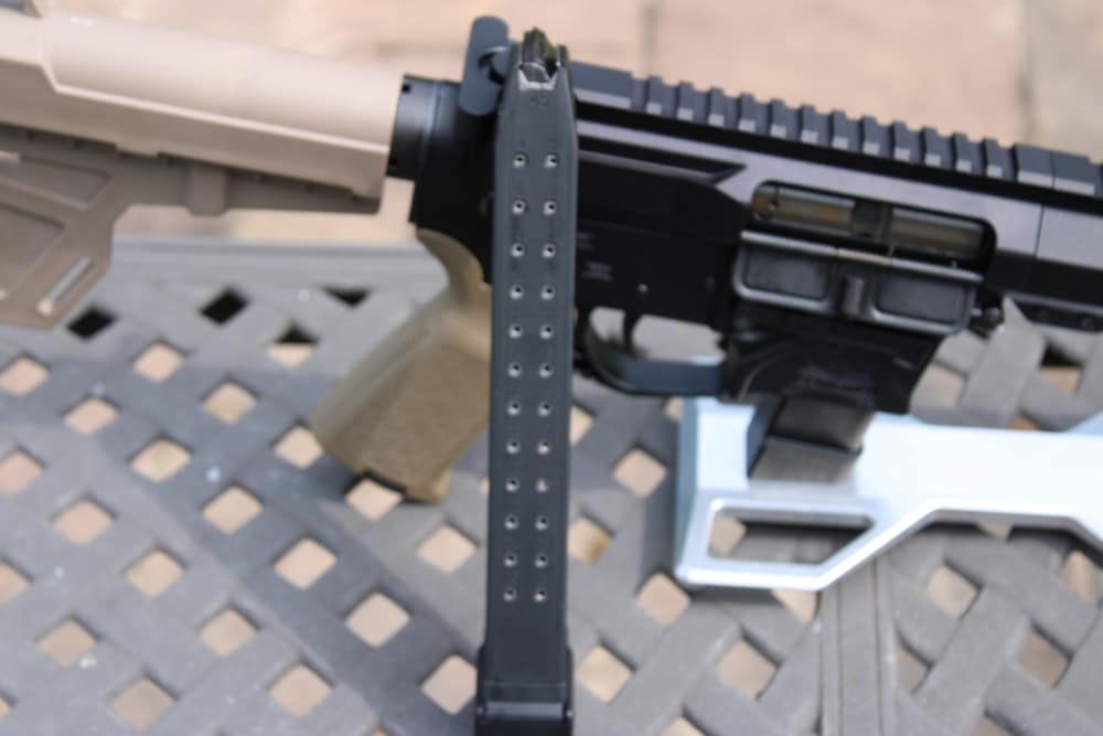 Custom AR45 Build - Receiver Billet .45 ACP Upper TacFire - 4" Length-img-8