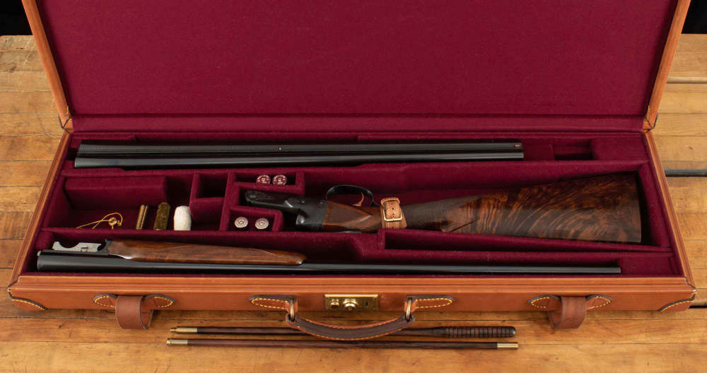 Winchester Model 21 Skeet Grade Two Barrel Set 20 & 28 ga - STUNNING WOOD-img-31