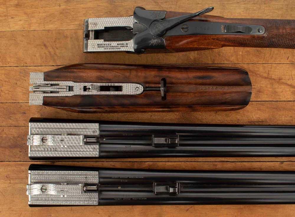 Winchester Model 21 Skeet Grade Two Barrel Set 20 & 28 ga - STUNNING WOOD-img-25