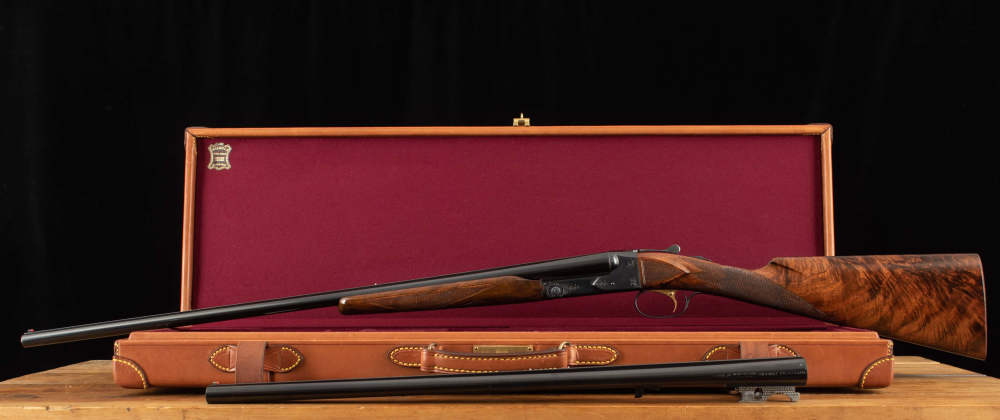 Winchester Model 21 Skeet Grade Two Barrel Set 20 & 28 ga - STUNNING WOOD-img-2