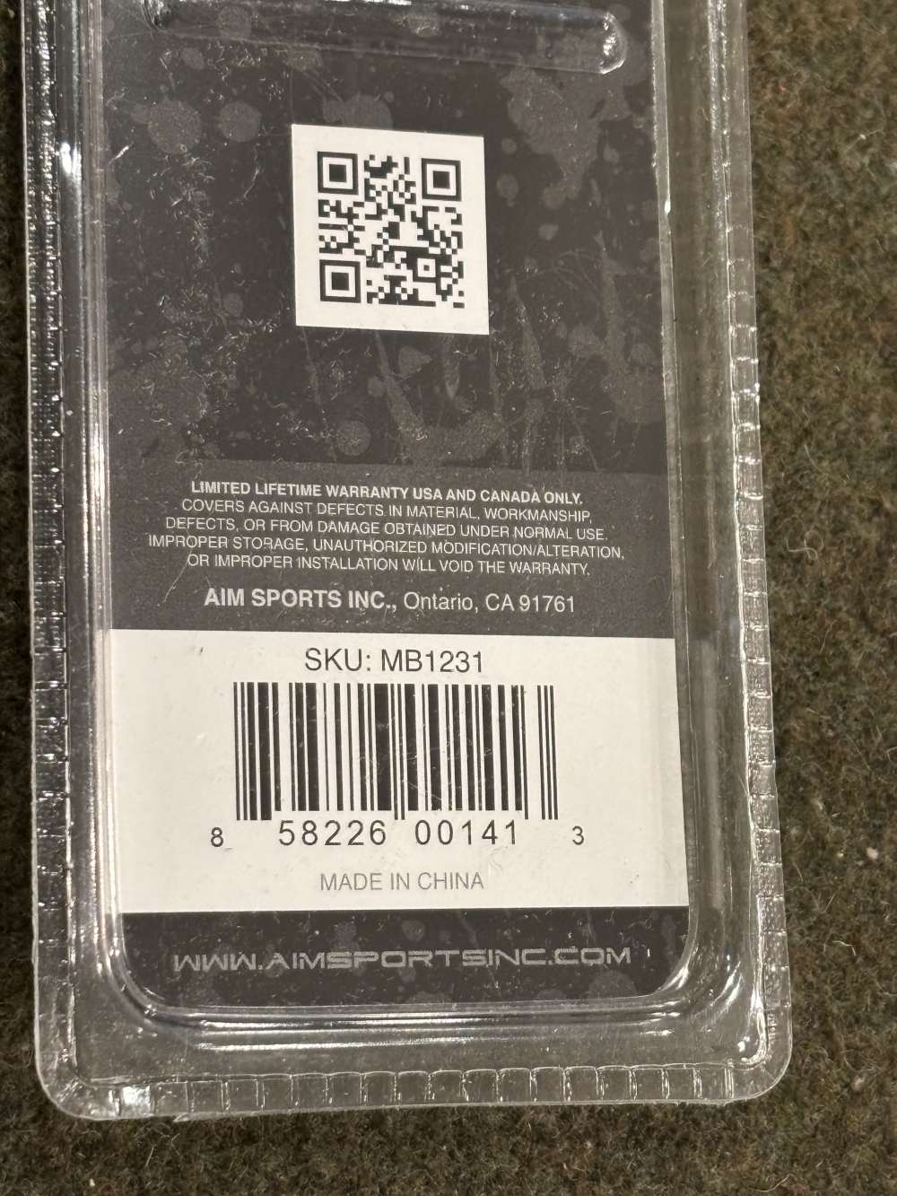 New Old Stock - Aim Sports 12” X .31” Uncut Picatinny Blank Rail -Excellent-img-8