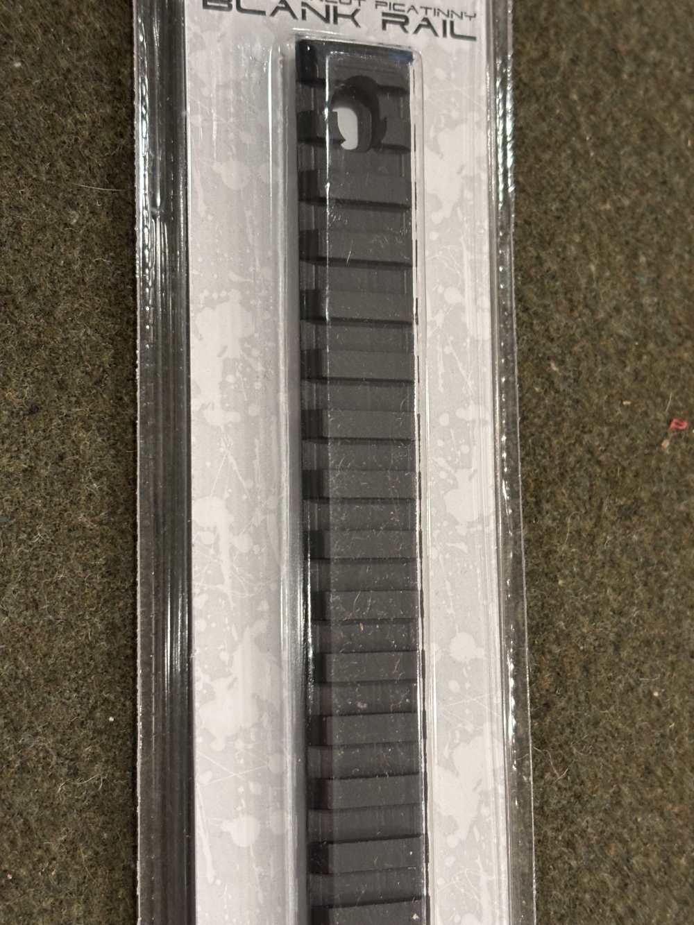 New Old Stock - Aim Sports 12” X .31” Uncut Picatinny Blank Rail -Excellent-img-2