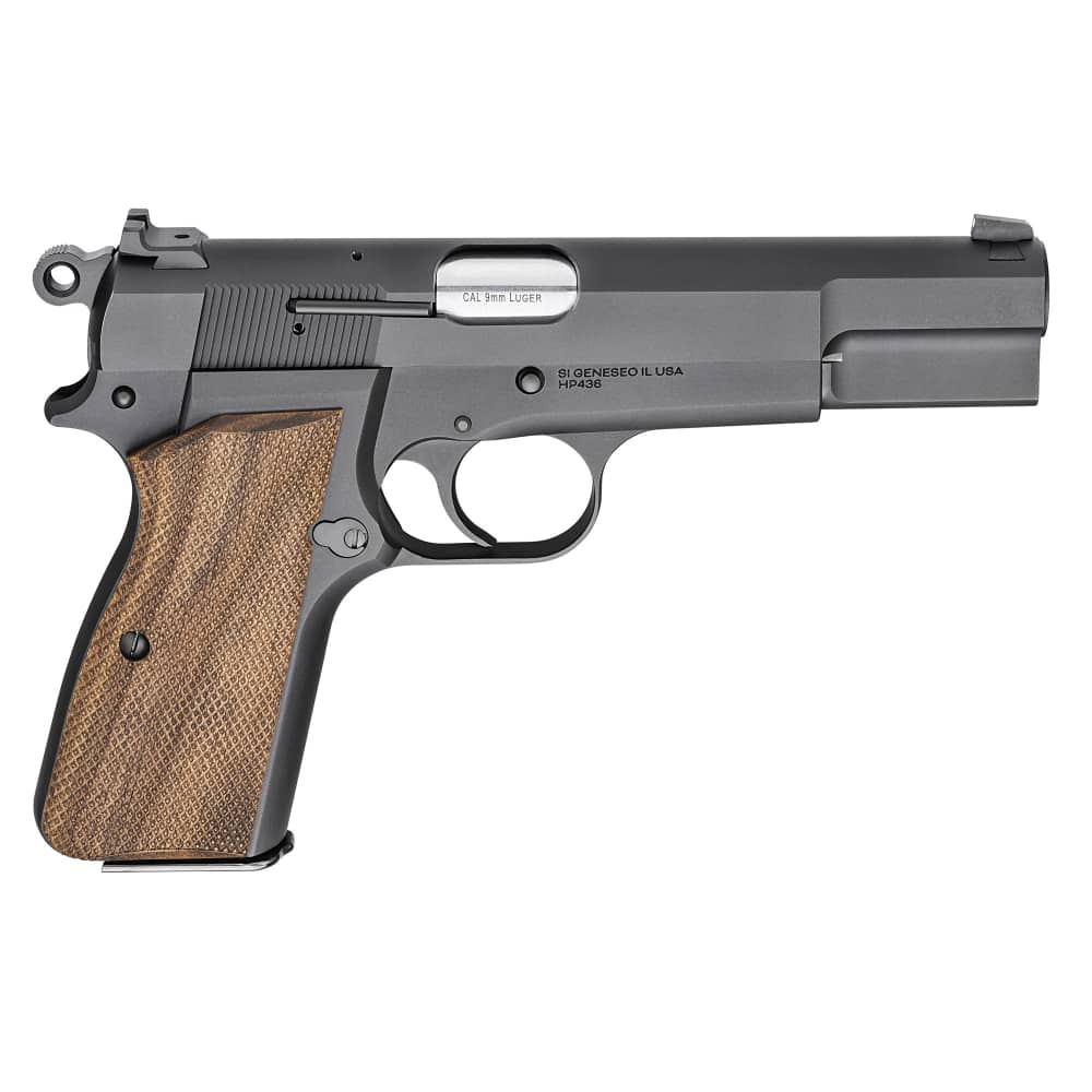 Springfield Armory HP9201 SA-35 Checkered Walnut 9 mm 15 Rds 4.7" Hi-Power-img-11