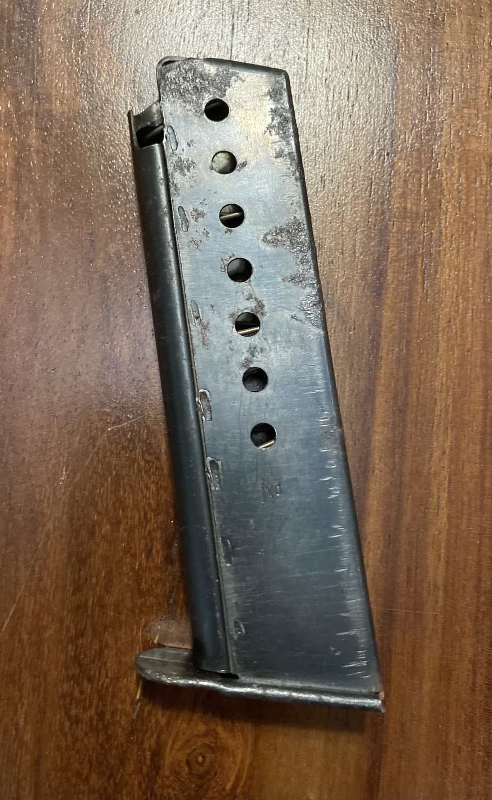 WWII German Walther P38 Pistol magazine proof markings "JVD" Ernst-Werke-img-3