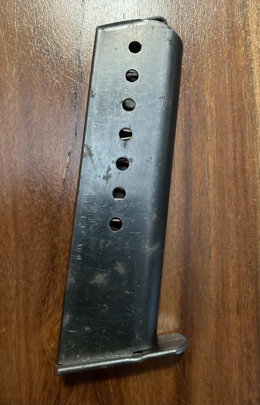 WWII German Walther P38 Pistol magazine proof markings "JVD" Ernst-Werke-img-0