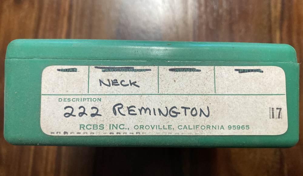 RCBS 222 Remington Reloading Dies-img-0