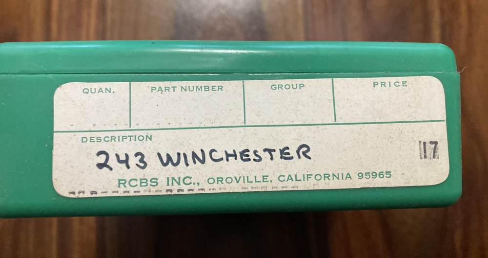 RCBS 243 Winchester Case Forming and FL Reloading Dies-img-3