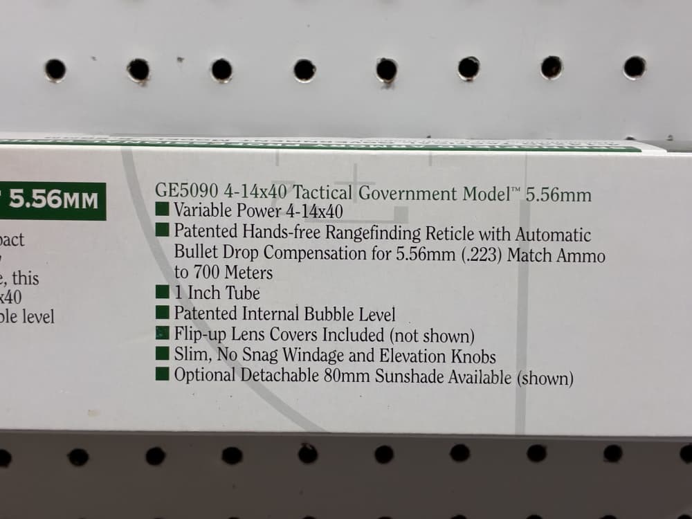 Springfield Armory 4-14x40 Tactical Government Model 5.56mm Scope-img-3