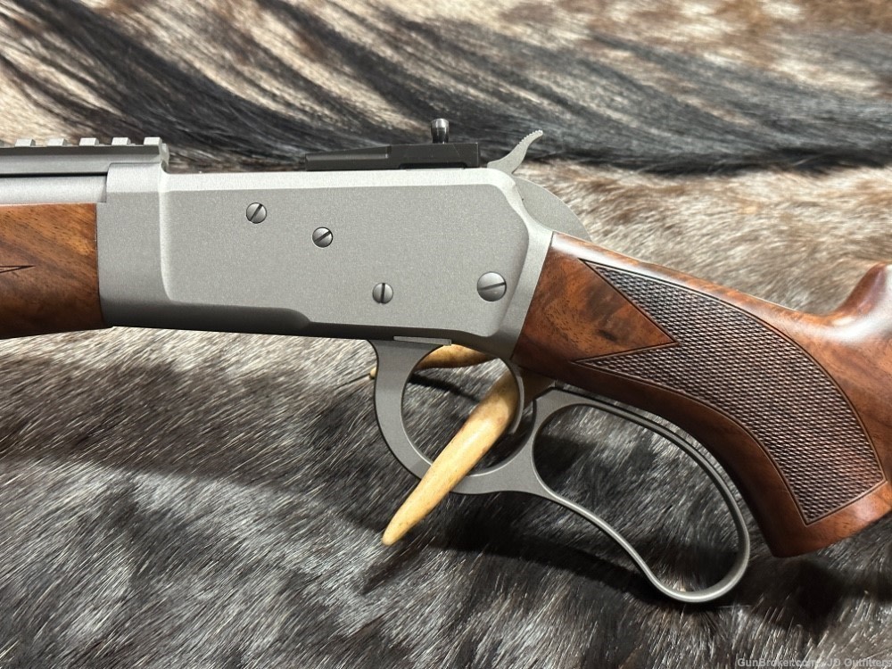FREE SAFARI, BIG HORN ARMORY 90B SPIKE DRIVER 45 COLT SS FANCY WALNUT STOCK-img-8