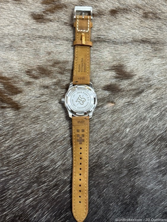NEW JOHN RIGBY & CO ENGRAVED "RIGBY WATCH", SWISS, CHRISTOPHER WARD COLLAB-img-3