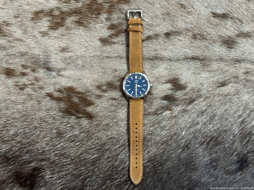 NEW JOHN RIGBY & CO ENGRAVED "RIGBY WATCH", SWISS, CHRISTOPHER WARD COLLAB-img-2