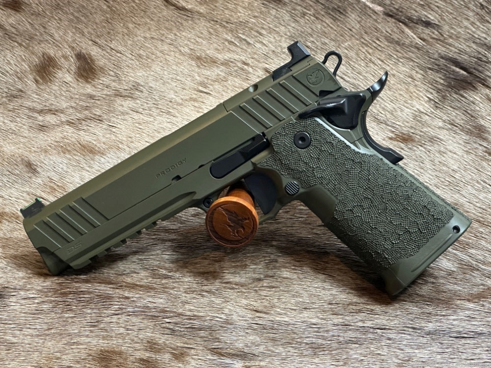 NEW NIGHTHAWK CUSTOM SHOP SPRINGFIELD GOV'T 1911 DS PRODIGY AOS 9MM-img-9