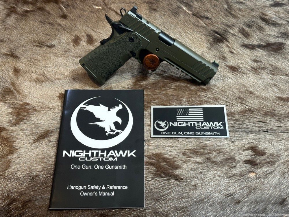 NEW NIGHTHAWK CUSTOM SHOP SPRINGFIELD GOV'T 1911 DS PRODIGY AOS 9MM-img-24