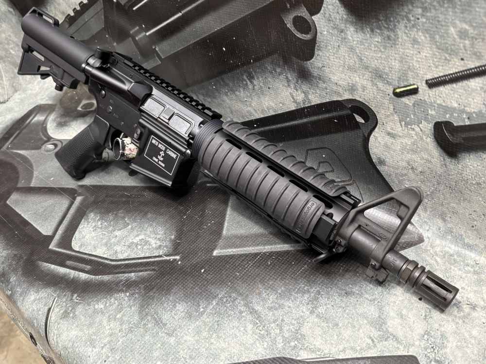 Colt CAR-15 XM177 M4 CQB Navy Mk18 Mod0 retro clone 10.5" 5.56  -img-6