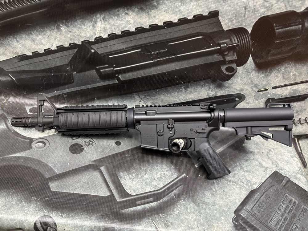 Colt CAR-15 XM177 M4 CQB Navy Mk18 Mod0 retro clone 10.5" 5.56  -img-2