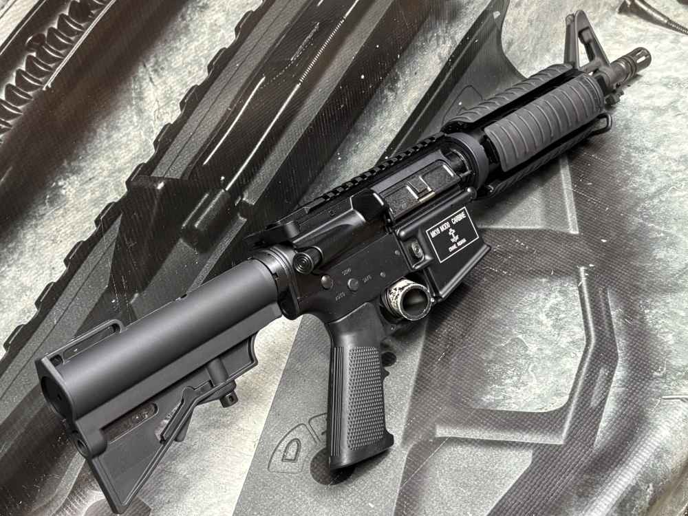 Colt CAR-15 XM177 M4 CQB Navy Mk18 Mod0 retro clone 10.5" 5.56  -img-8