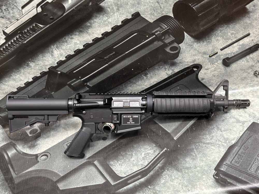 Colt CAR-15 XM177 M4 CQB Navy Mk18 Mod0 retro clone 10.5" 5.56  -img-1