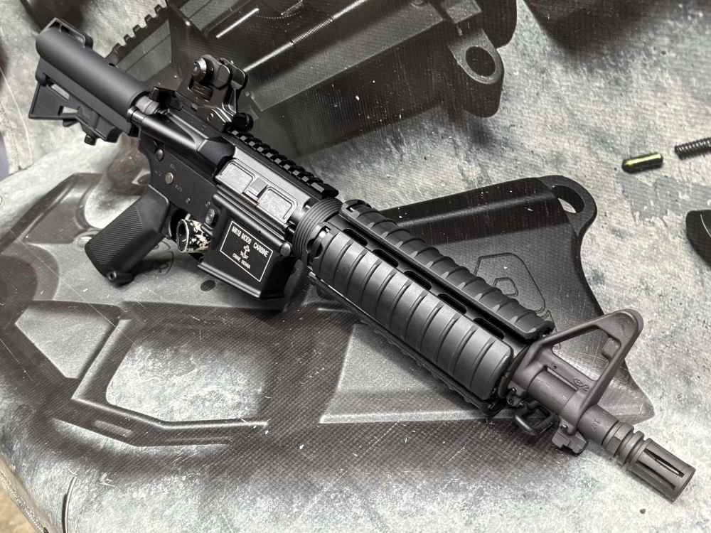 Colt CAR-15 XM177 M4 CQB NAVY Mk18 Mod0 retro clone 10.5" 5.56  -img-11