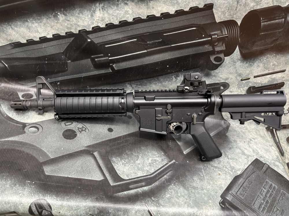 Colt CAR-15 XM177 M4 CQB NAVY Mk18 Mod0 retro clone 10.5" 5.56  -img-1