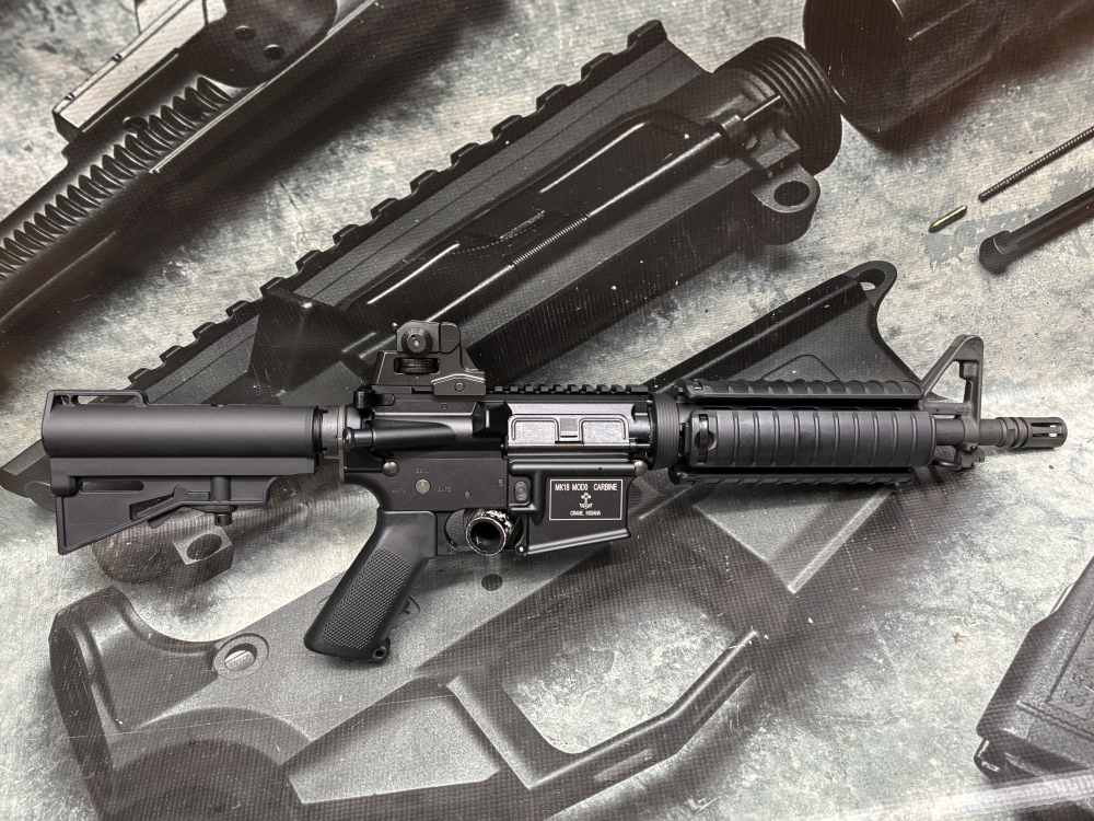 Colt CAR-15 XM177 M4 CQB NAVY Mk18 Mod0 retro clone 10.5" 5.56  -img-0