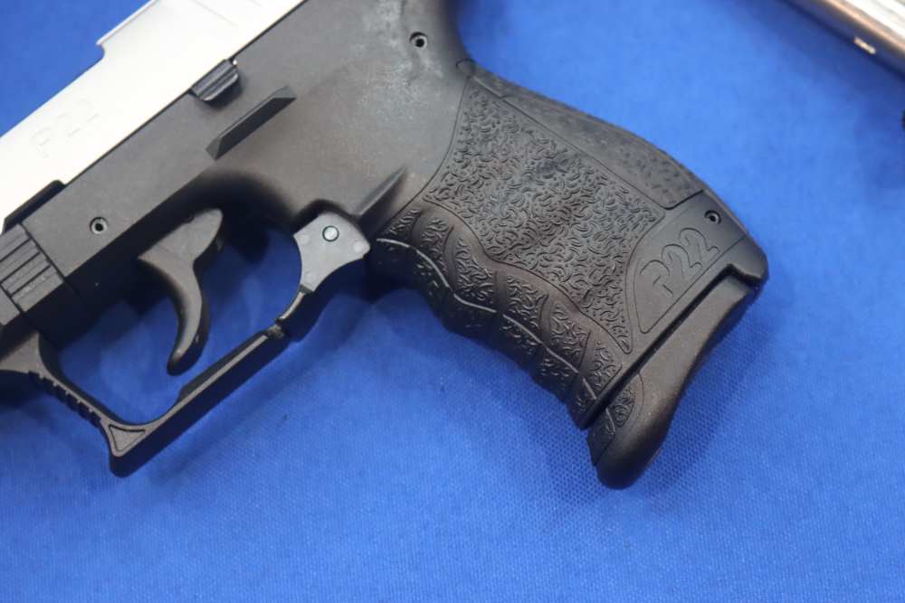 Walther Model P22Q Pistol 22LR 2-TONE SILVER 22 SA 10RD Threaded NEW P22 TB-img-6