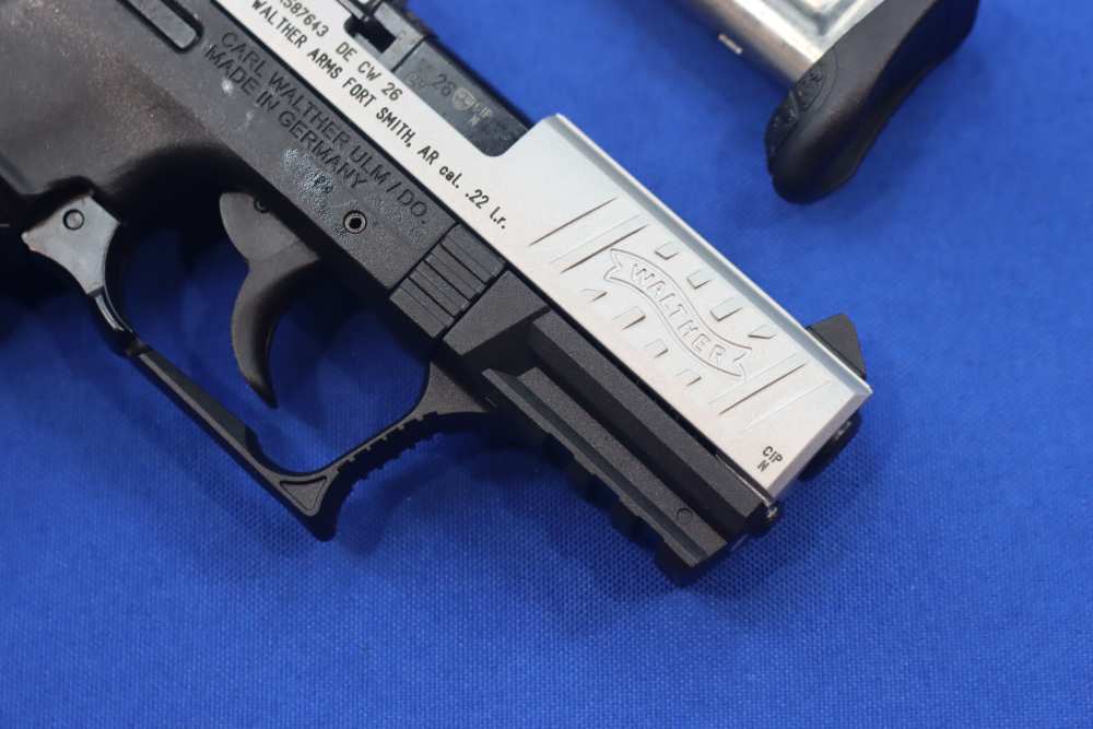 Walther Model P22Q Pistol 22LR 2-TONE SILVER 22 SA 10RD Threaded NEW P22 TB-img-8