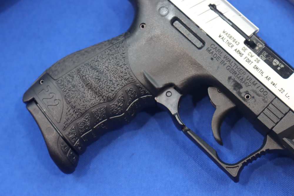 Walther Model P22Q Pistol 22LR 2-TONE SILVER 22 SA 10RD Threaded NEW P22 TB-img-11