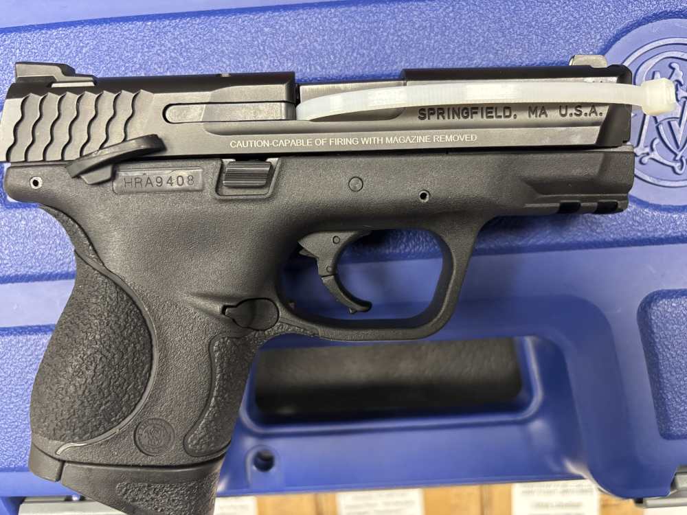 SMITH AND WESSON M&P9 SUB COMPACT 9MM W/3 MAGS. NO RESERVE -img-1