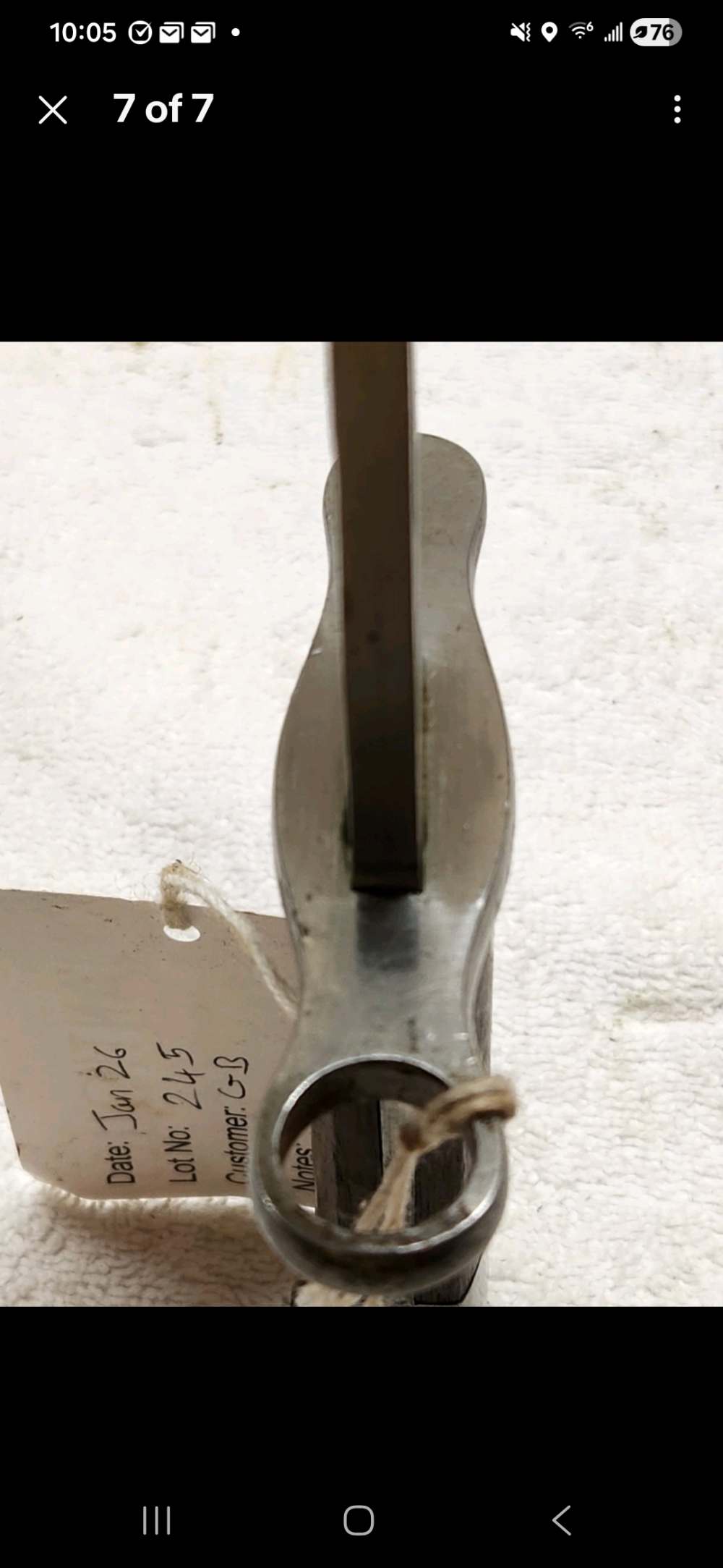 Swiss Schmidt-Rubin Model 1918 Bayonet for K31 Rifle Elsener Schwyz Victori-img-6
