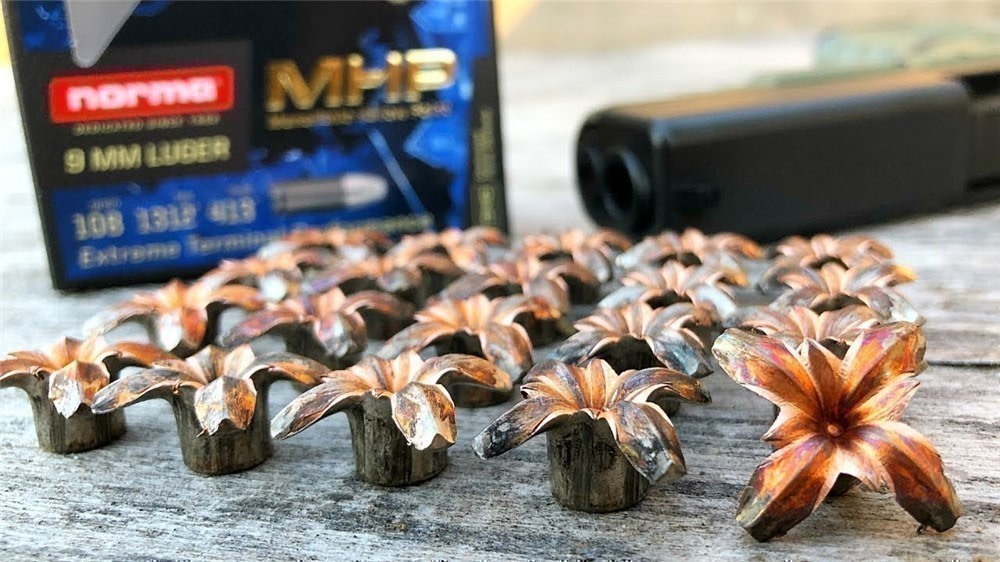 9MM 20 Rounds Norma Luger 108gr MHP Hollow Point Norma ammo MHP ammo-img-1