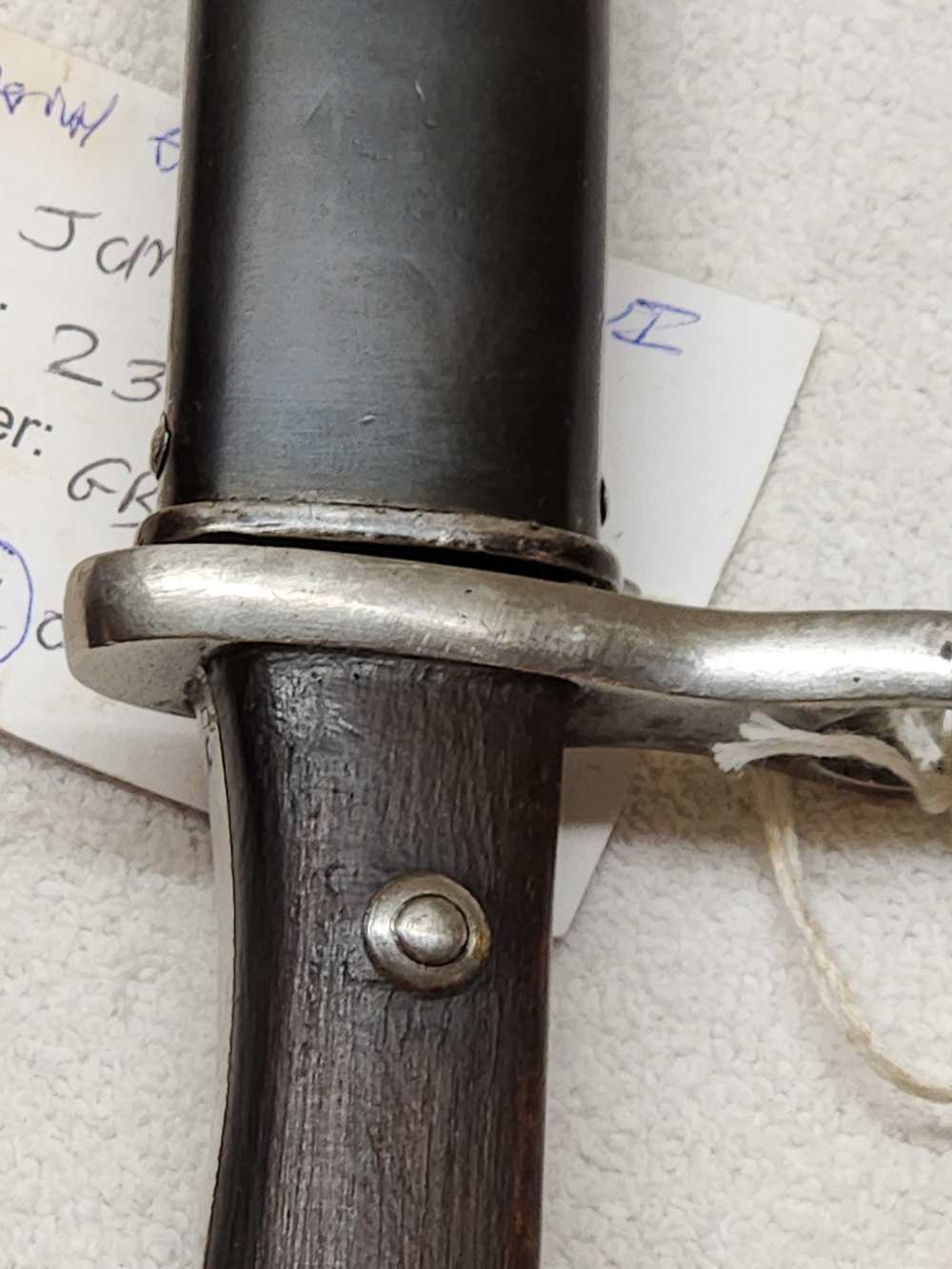 Imperial German WWI S98/05 Butcher Blade Bayonet WKC Solingen Matching Scab-img-14