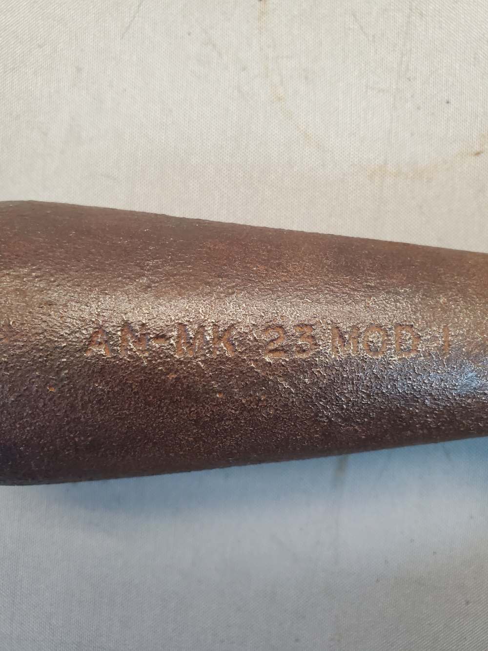 WWII ERA U.S INERT MK-23 MOD1 60MM PRACTICE BOMB ORDNANCE -img-1