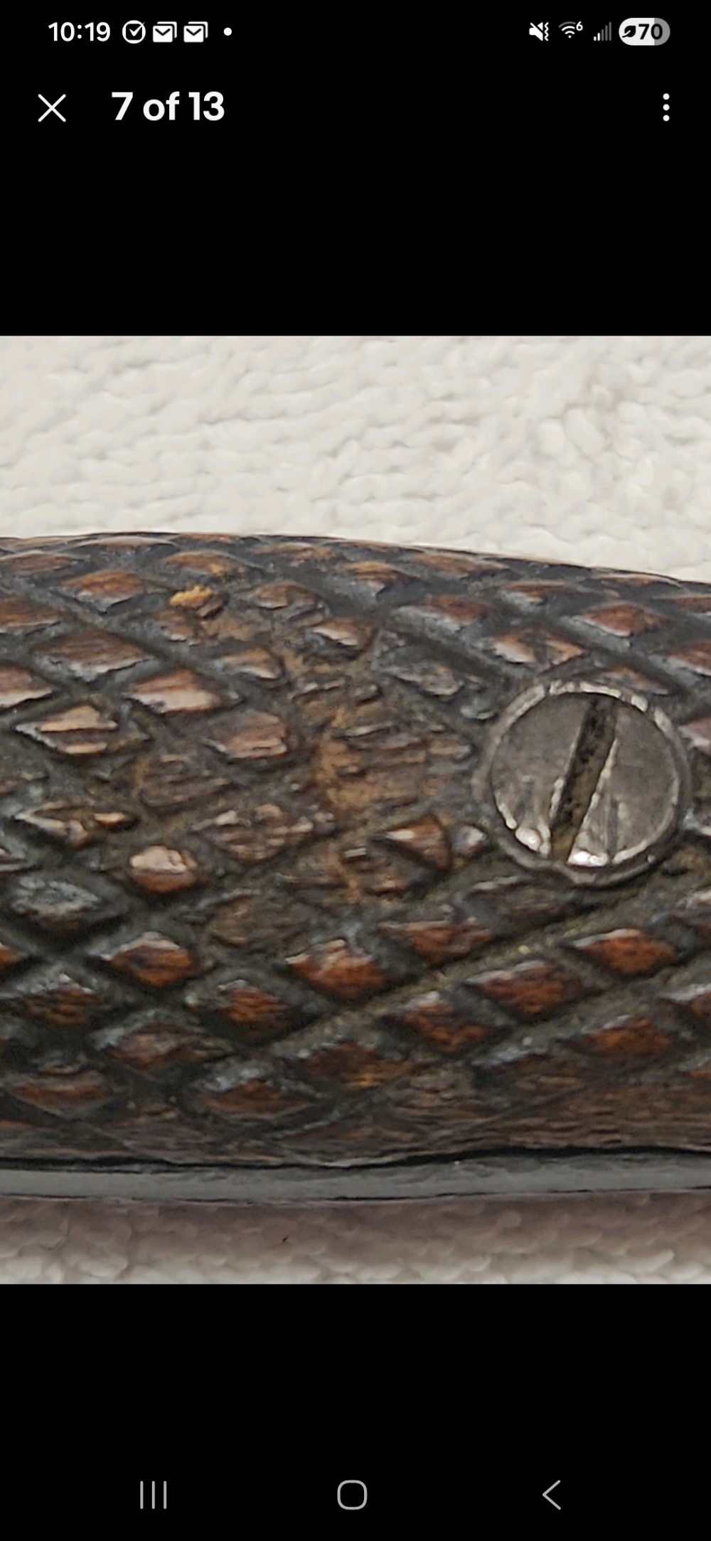 Spanish M1941 Bolo Bayonet FN Toledo Crown Crest M43 Mauser Original Scabba-img-6