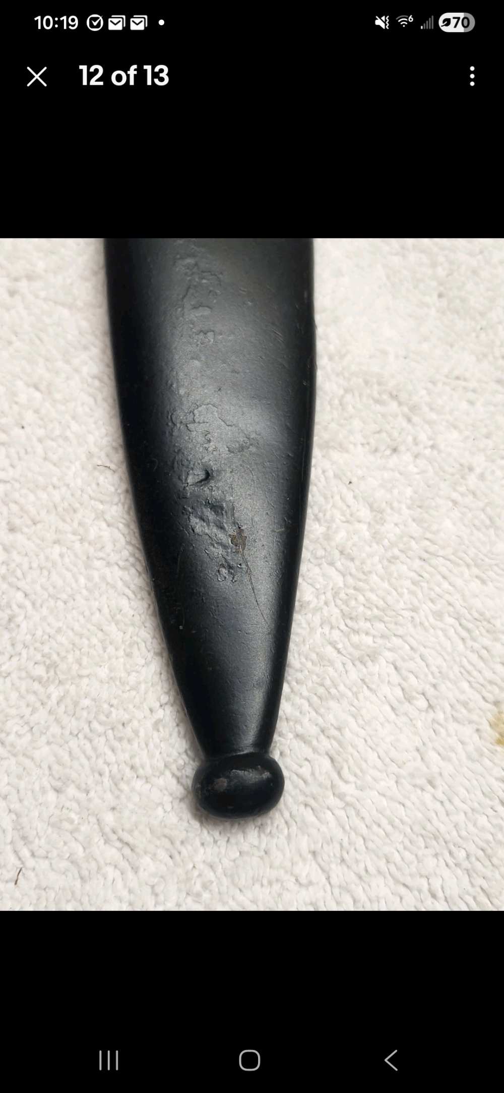 Spanish M1941 Bolo Bayonet FN Toledo Crown Crest M43 Mauser Original Scabba-img-11